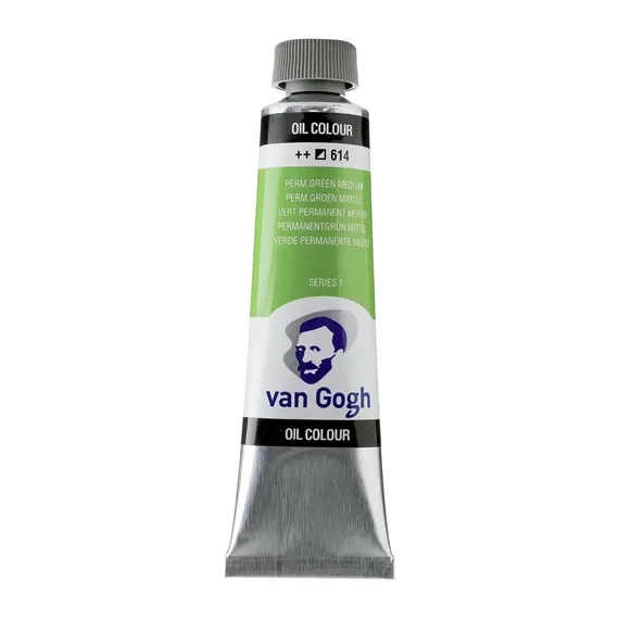 Van Gogh Olieverf, 40 ml, Permanent Green Medium (614)