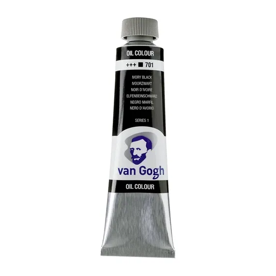 Van Gogh Olieverf, 40 ml, Ivory Black (701)