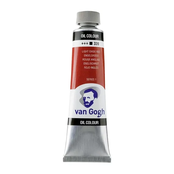 Van Gogh Olieverf, 40 ml, Light Oxide Red (339)