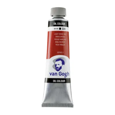 Van Gogh Olieverf, 40 ml, Light Oxide Red (339)