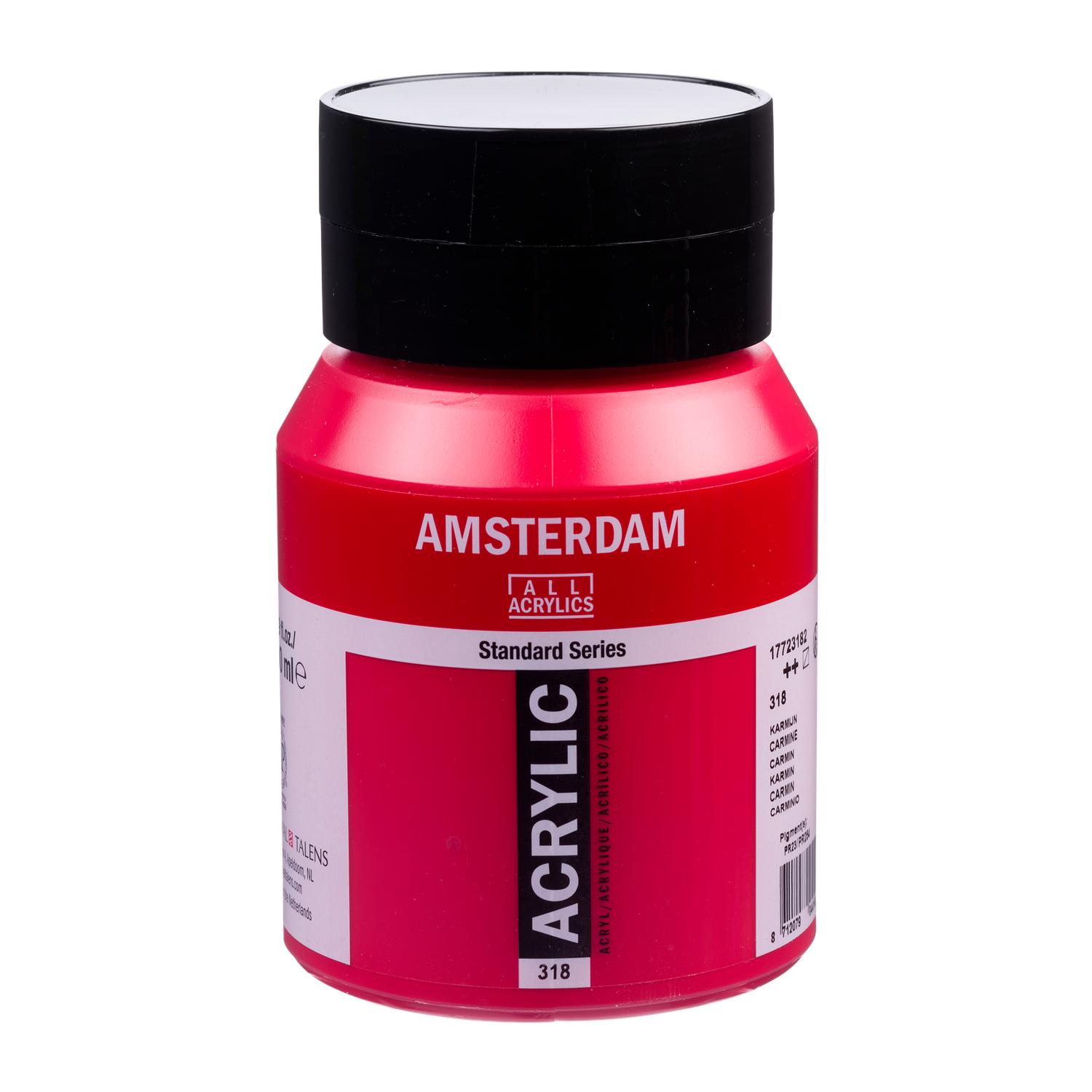 Amsterdam Standard Series Acrylverf Pot 500 ml Karmijn 318