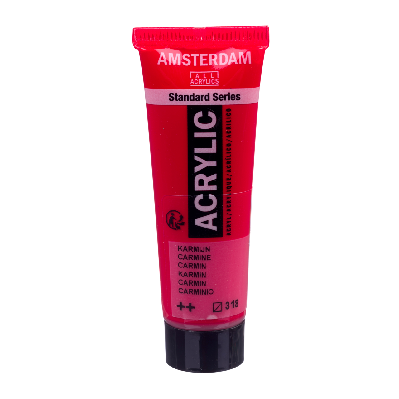 Amsterdam Standard Series Acrylverf Tube 120 ml Karmijn 318