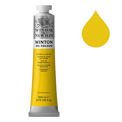Winton Olieverf van Winsor &amp; Newton, 200 ml, Chrome Yellow Hue (149)