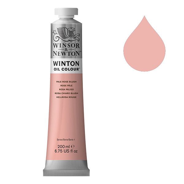 Winton Olieverf van Winsor &amp; Newton, 200 ml, Pale Rose Blush (257)