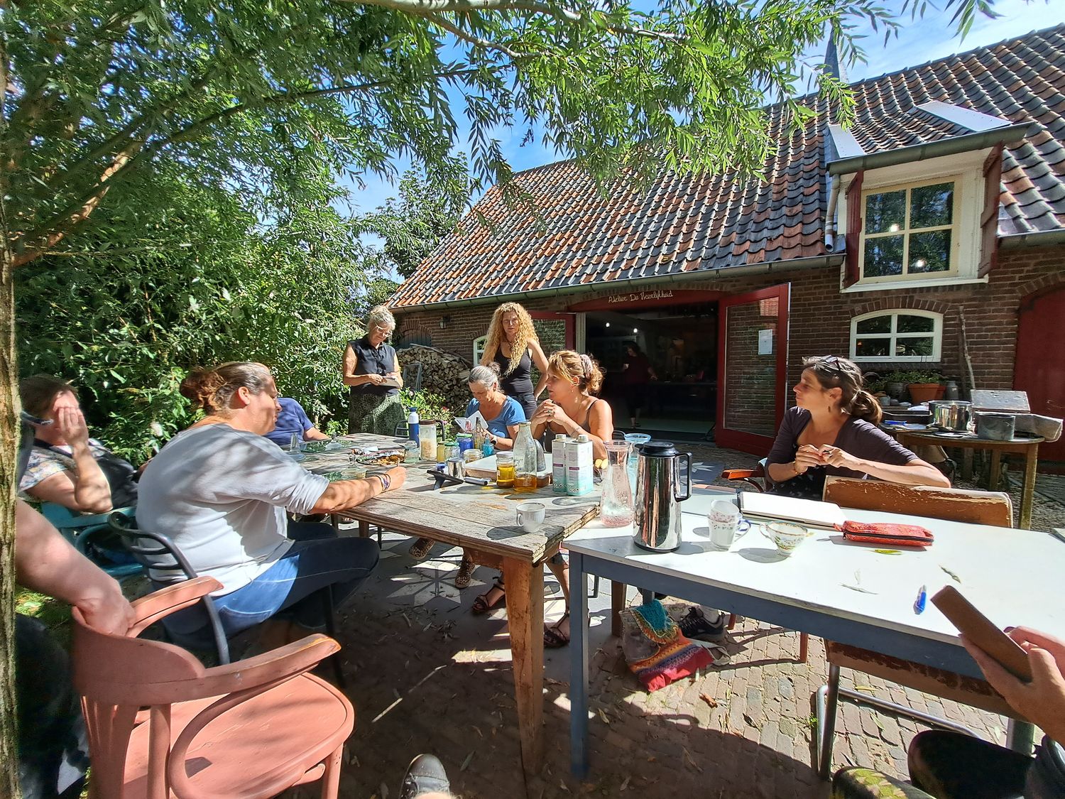 Schildervakantie in De Heerlijkheid: &quot;Van Vlas tot Verf&quot;