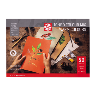 Talens Toned Colour Mix Warm, per 50 vel