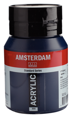 Amsterdam Acrylverf 500ml Pruisischblauw 566