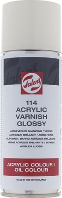 Acryl vernis glanzend 114 spuitbus 400 ml