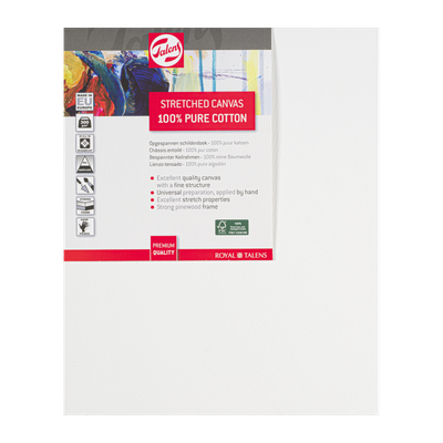 Talens Schildersdoek Katoen 24 x 30 cm