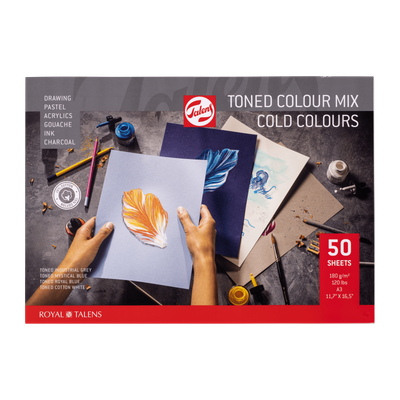Talens Toned Colour Mix Cold, per 50 vel