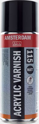 Acryl vernis 115 mat spuitbus 400 ml