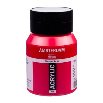 Amsterdam Acrylverf 500ml Karmijn 318