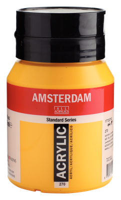 Amsterdam Acrylverf 500ml Azogeel Donker 270