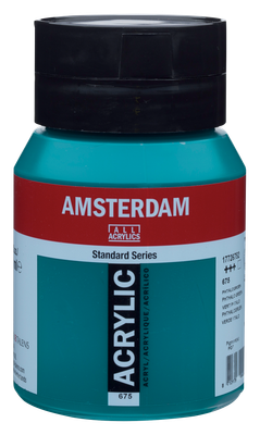 Amsterdam Acrylverf 500ml Phtalogroen 675