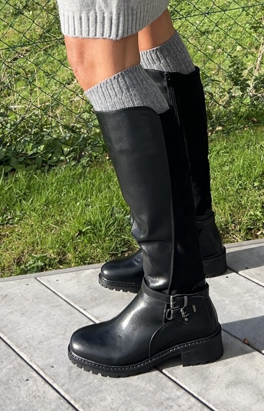 Bottes hautes noires