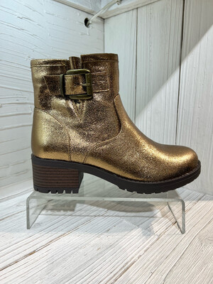 Bottines mordorées