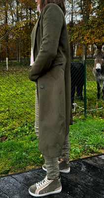 Manteau kaki