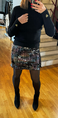 Jupe sequins