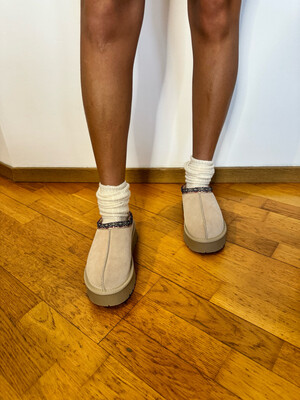 Chaussons fourrés inspi T