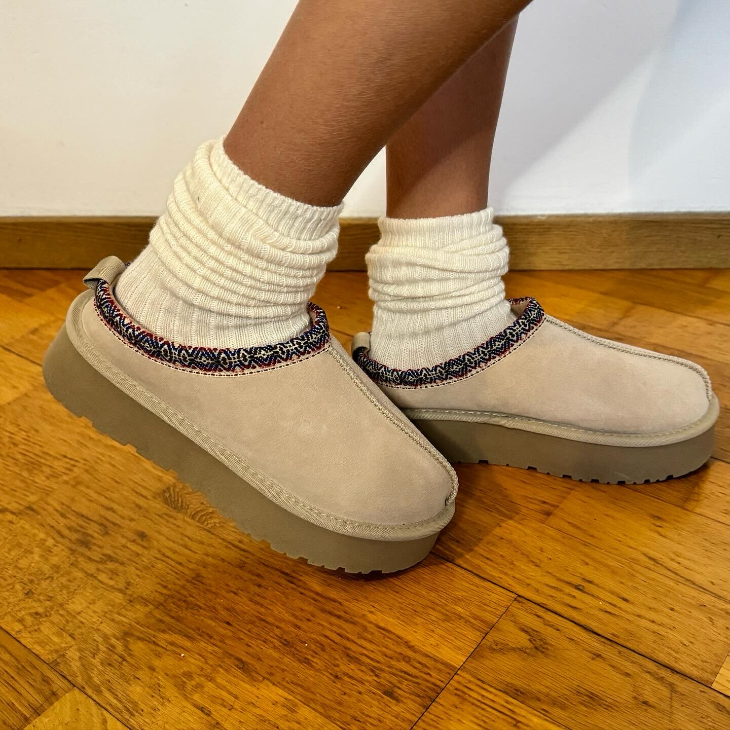Chaussons fourrés inspi T