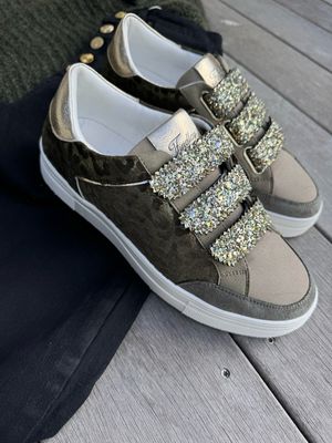 Baskets scratch kaki