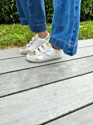 Baskets scratch blanches