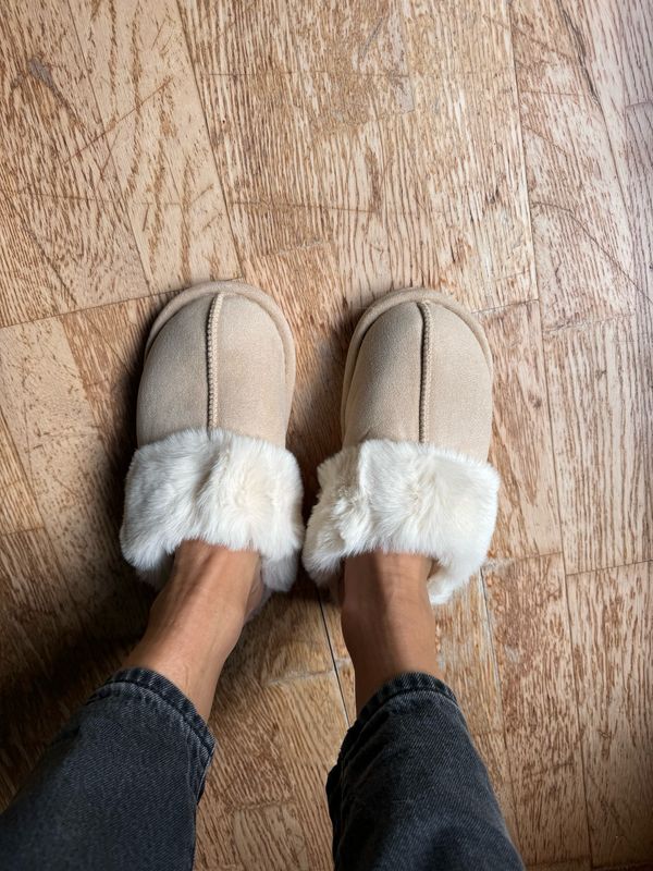 Chaussons fourrés
