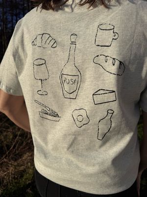 T-shirt gris February