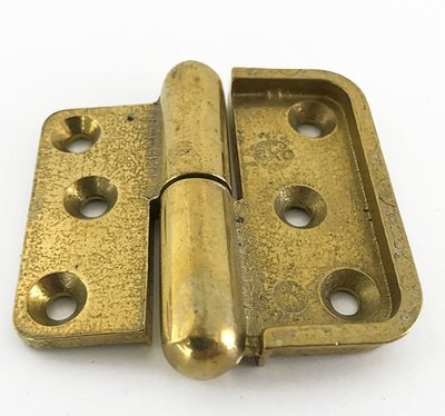 Välioven sarana messinkinen, korkeus 65mm
