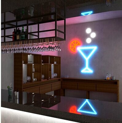 Taipuisa NEON LED-nauha - 5M - Monta väriä - IP65 ulko- /sisäkäyttöön