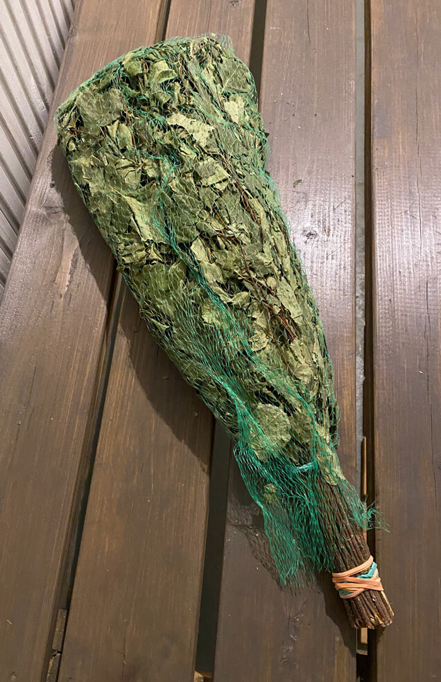 Koivu saunavihta / saunavasta, kuivattu