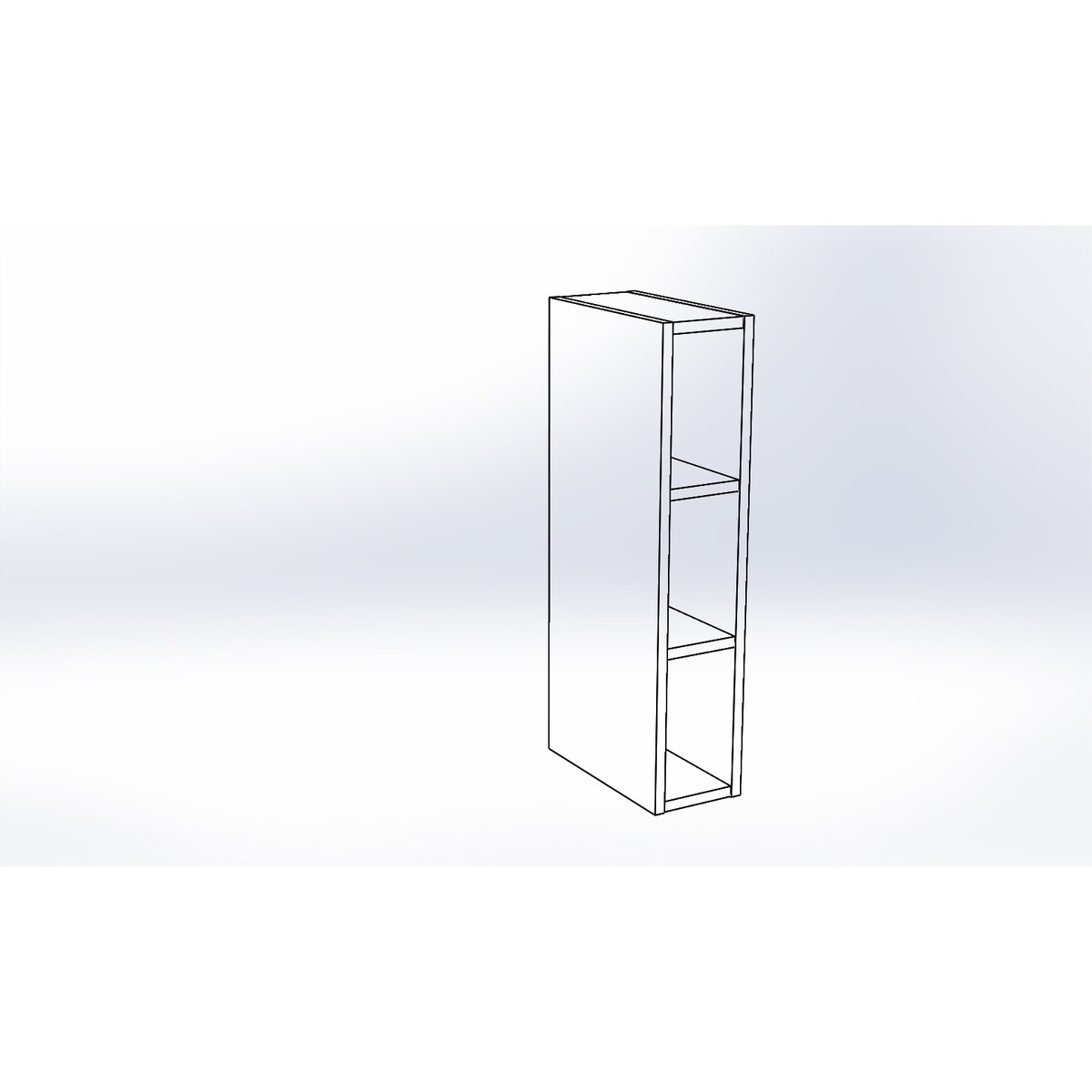 Yläavolokerikko leveys 200mm / K705mm / S305mm