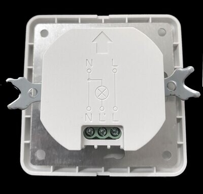 Kosketusvapaa uppoasennettava valo-/sähkökytkin - 5cm - IP20, 1200W