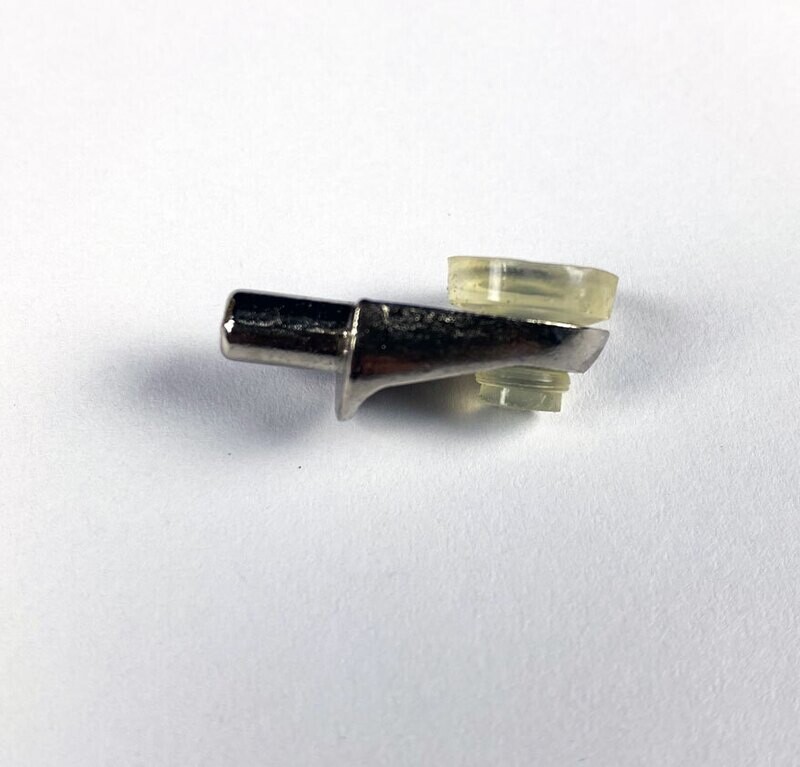 Lasihyllynkannatin imukupilla, Ø 5 mm - 8kpl pussi