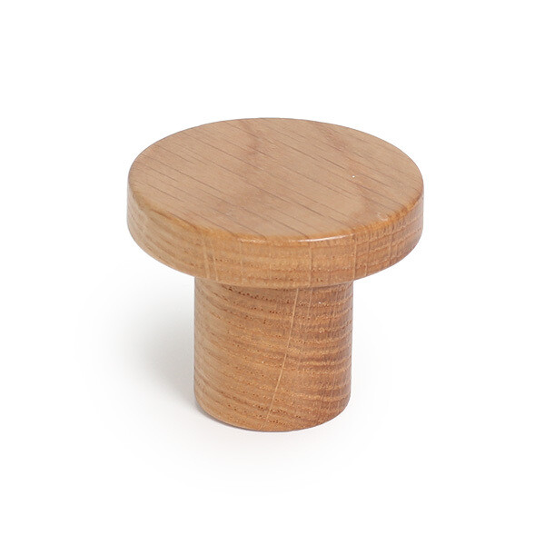 Puunuppi vedin LEX - Ø48mm - Lakattu tammi