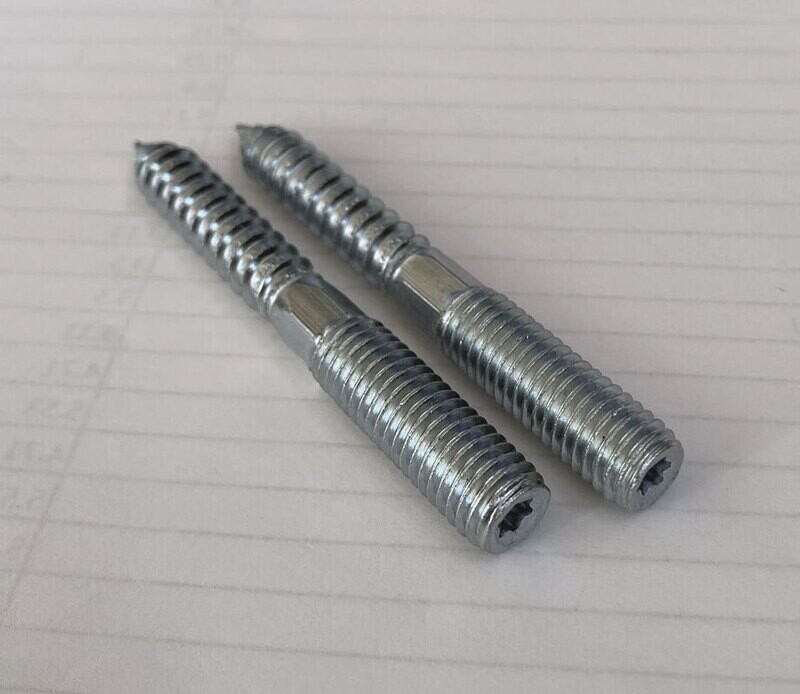 Jalkaruuvi M10x80mm - 5kpl