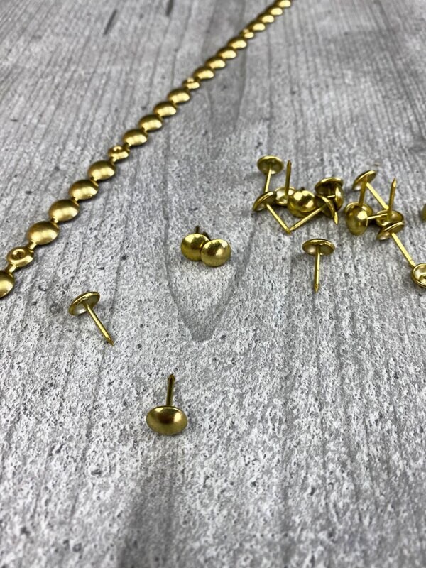 Naulakoristelista - messingöity / brass brilliant - 100cm