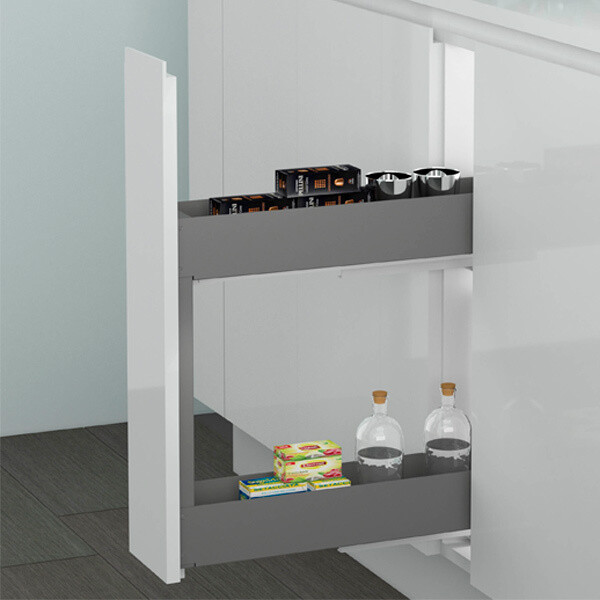 Kapea tarvikevaunu - GRASS - Hyper Jolly M15 - vasen