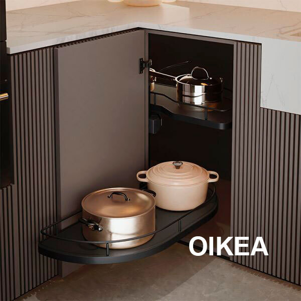 Menage &amp; Confort Slide-out kulmamekanismi - 450mm ovi - vasen tai oikea