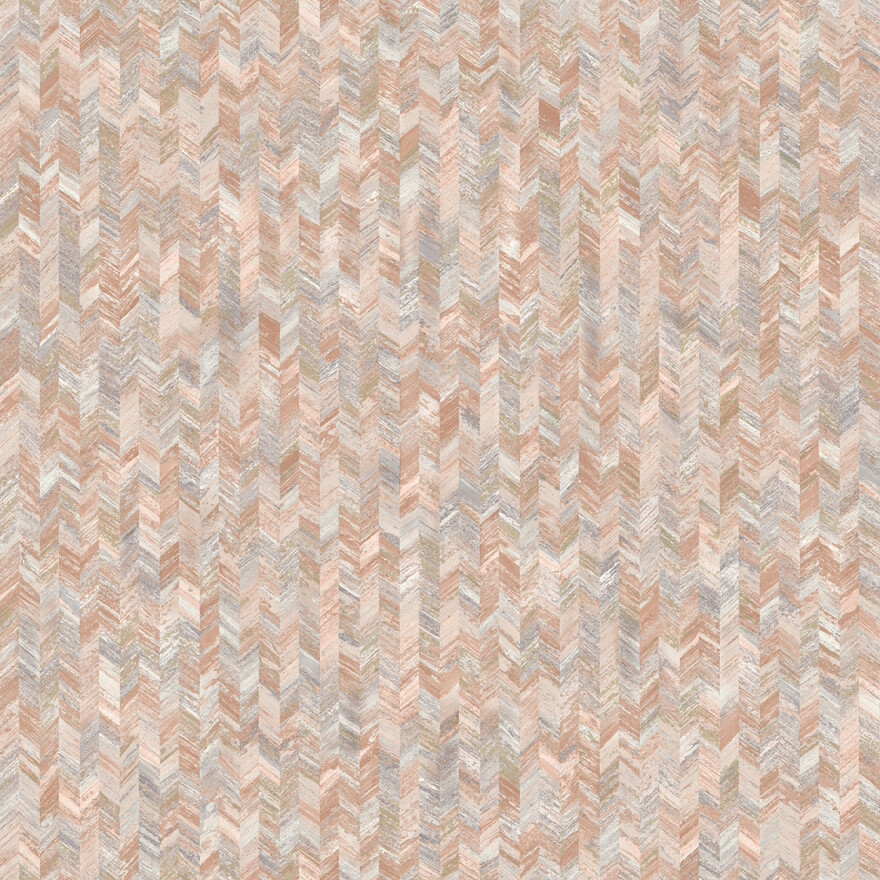 Amazonia Saram Texture - Orange tapetti