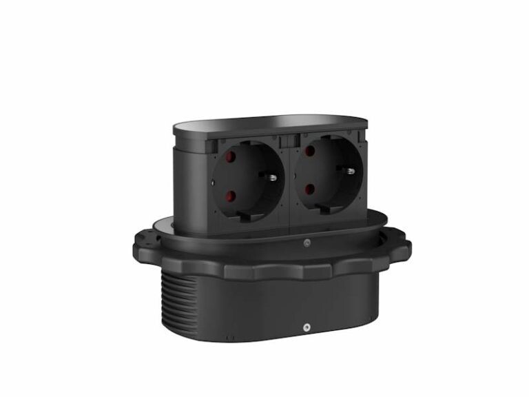 POP UP pistorasia - Musta