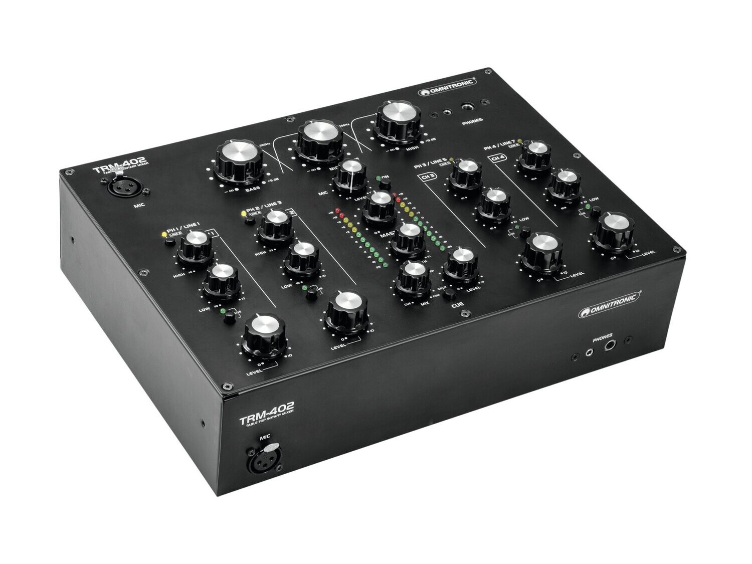 OMNITRONIC TRM-402 4-kanavainen huippumikseri