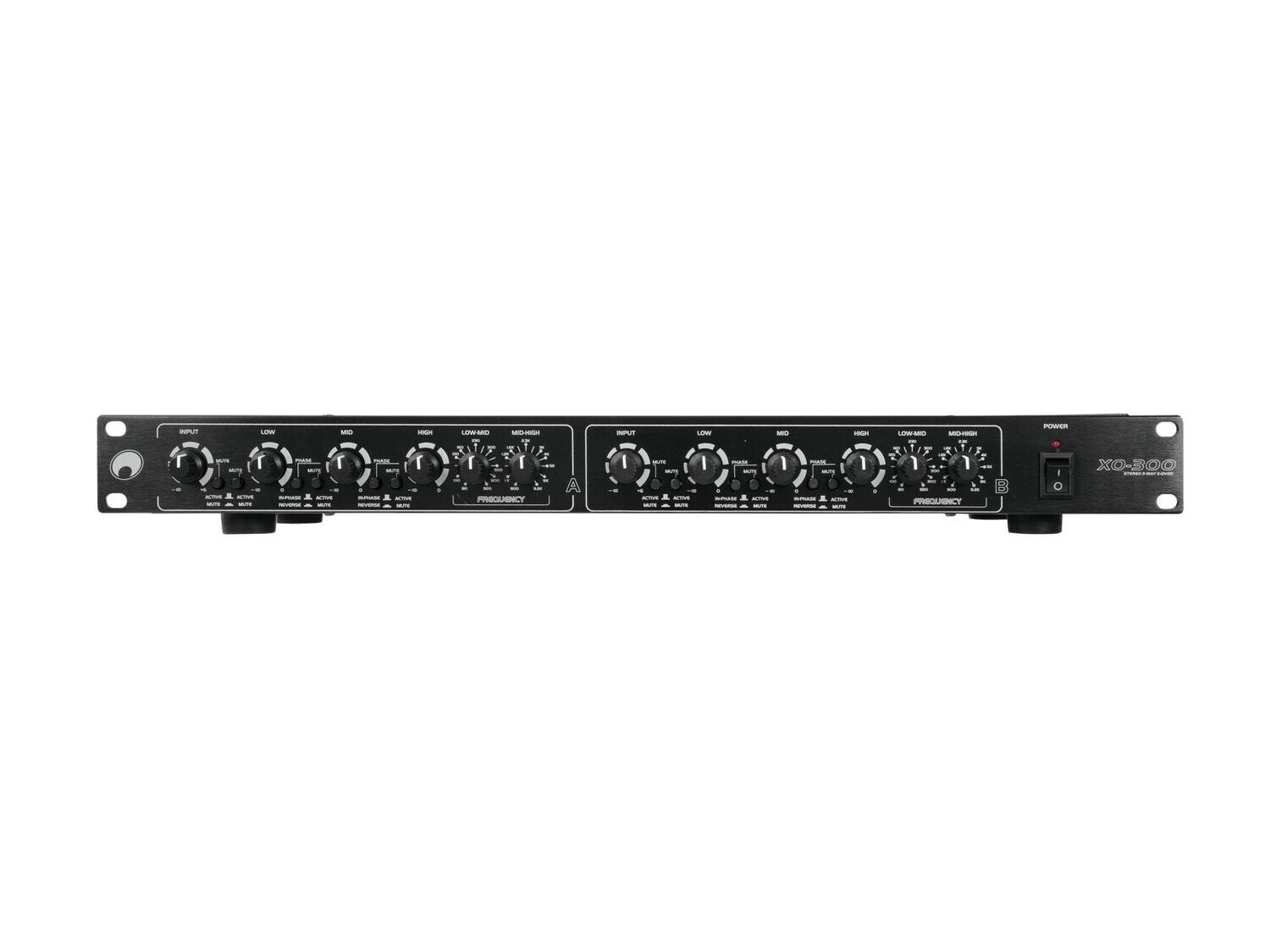 OMNITRONIC XO-300 Aktiivinen jakosuodin