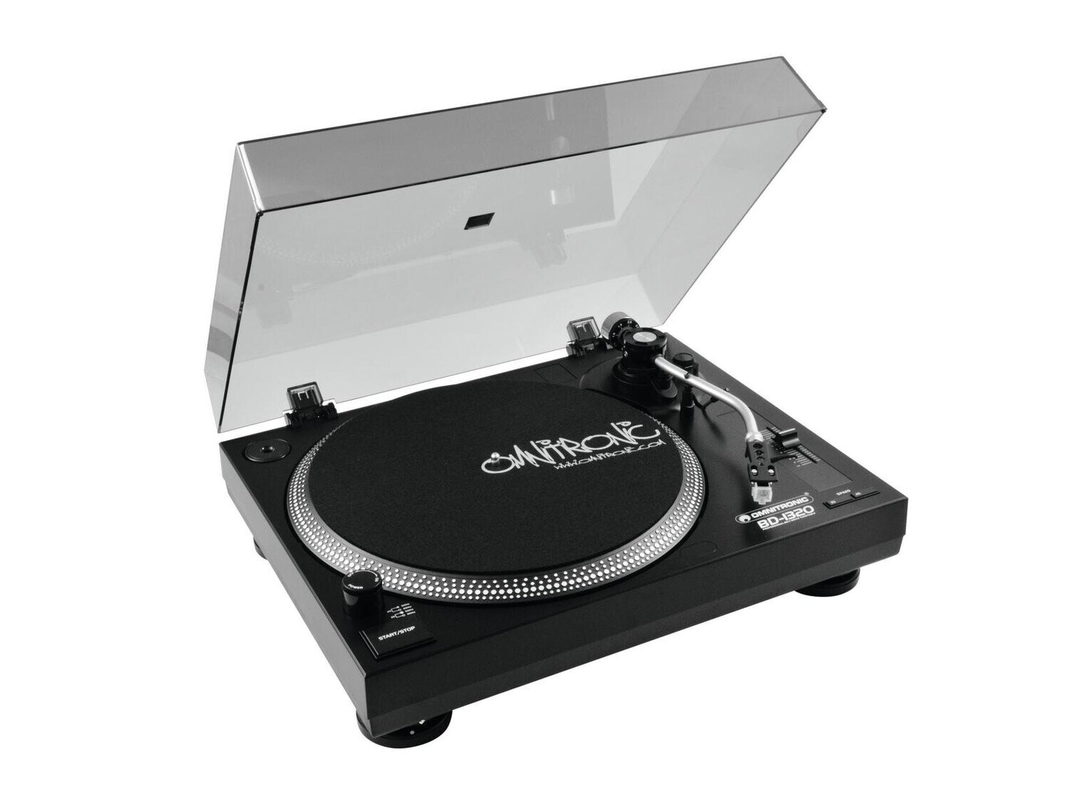OMNITRONIC BD-1320 levysoitin - musta