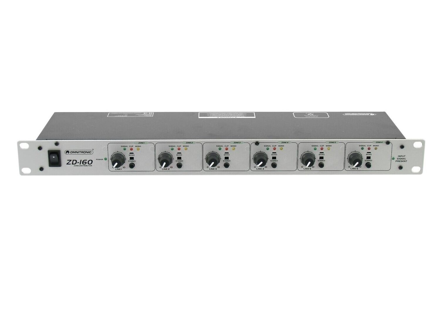 OMNITRONIC ZD-160 vyöhykkeen jakaja