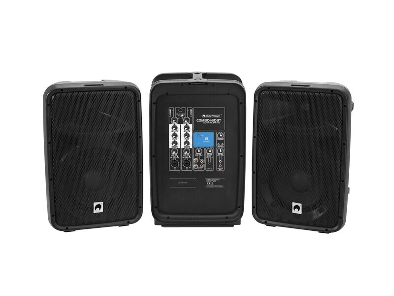 OMNITRONIC COMBO-160BT aktiivinen PA-järjestelmä - mikseri &amp; Bluetooth