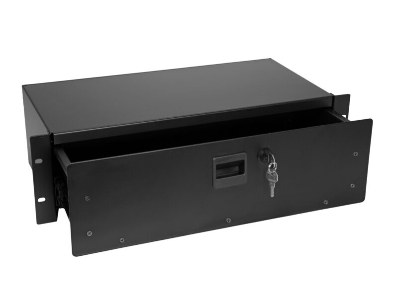 OMNITRONIC räkkilaatikko SN-3 lukolla 3U OMNITRONIC räkkilaatikko SN-3 lukolla 3U