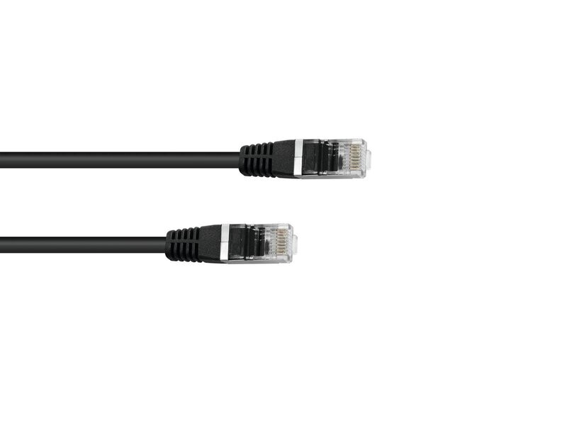 OMNITRONIC CAT-5 kaapeli 1m, musta