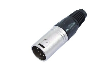 OMNITRONIC XLR-liitin 5-napainen