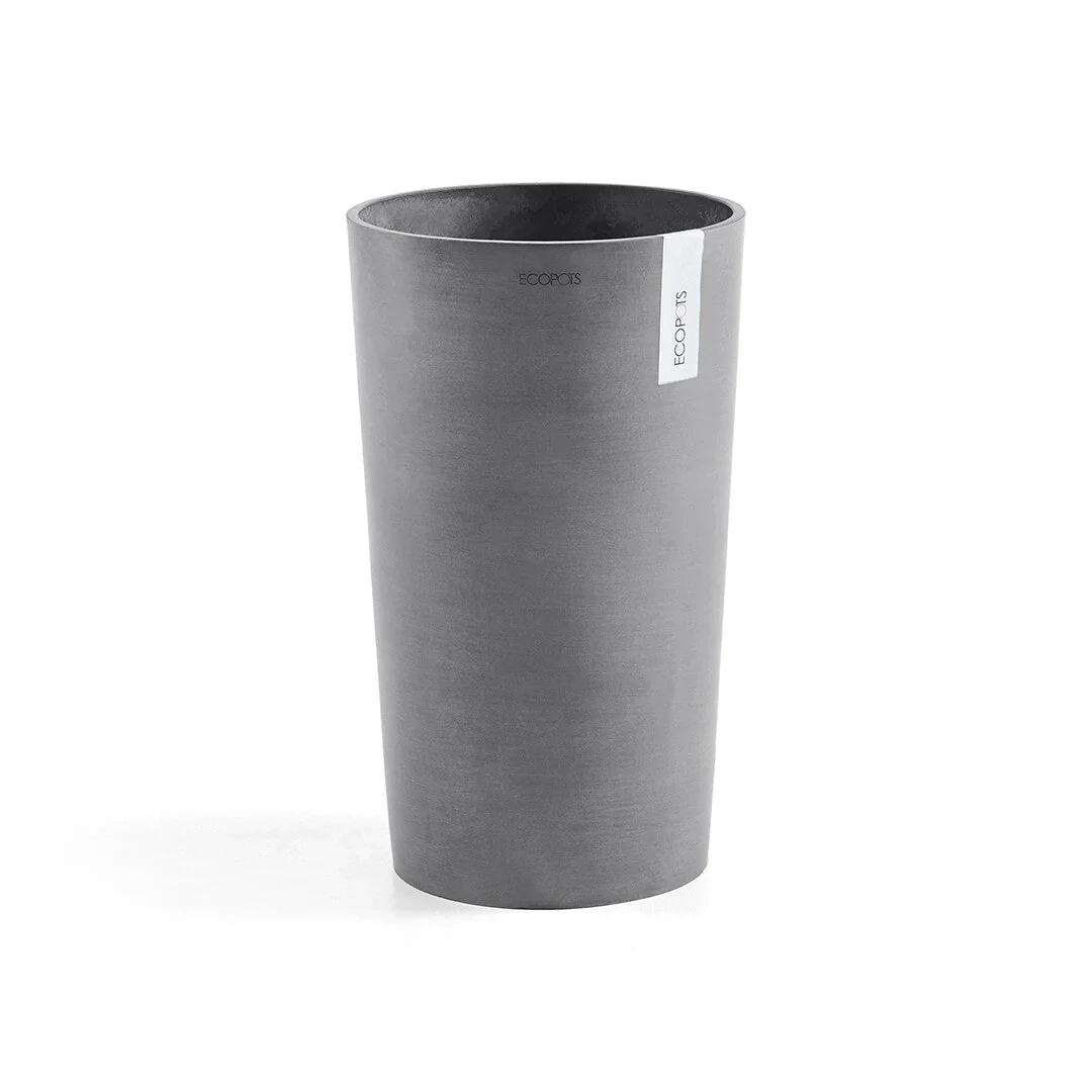 Kukkaruukku Amsterdam keskikorkea 50cm harmaa